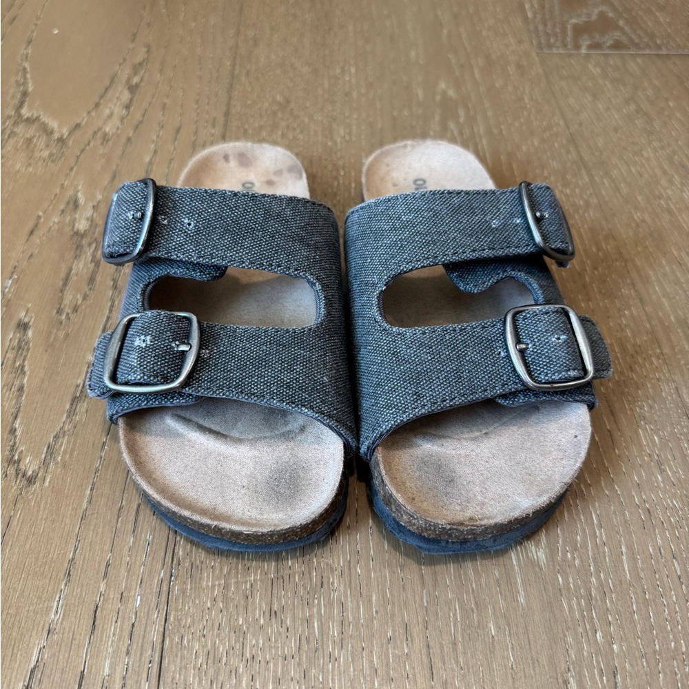 Kids Gray Birkenstock Arizona Style Sandals
